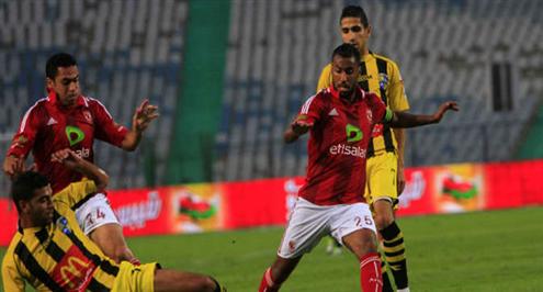 فيديو وصور ..رصاصة ربيعة تقتل ذئاب المقاولون وتقتنص للأهلي صدارة "مؤقتة" للدوري المصري